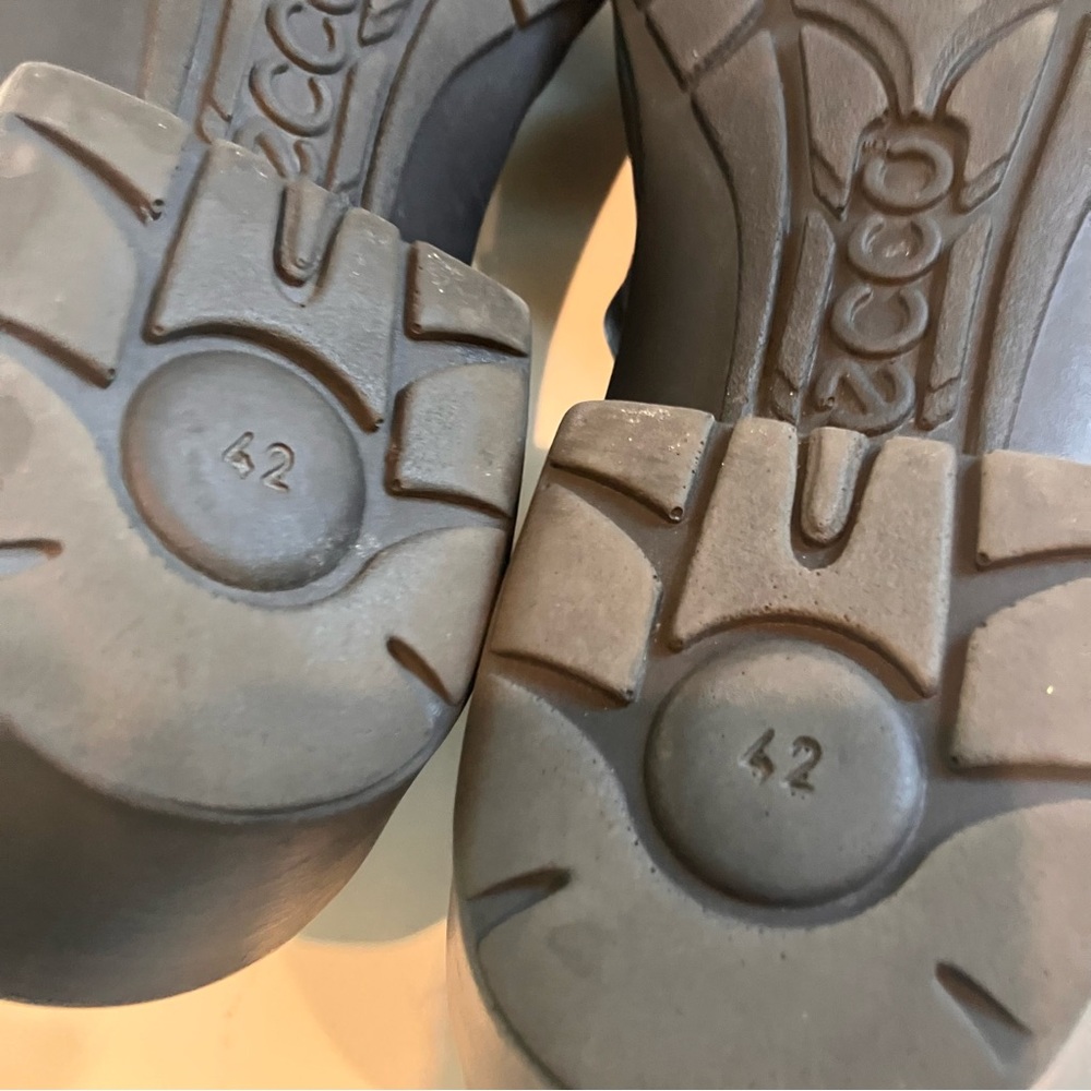 ECCO Women's Mary Jane Slingback Comfort Shoes Black Leather 42 (US 11) - Picture 12 of 12